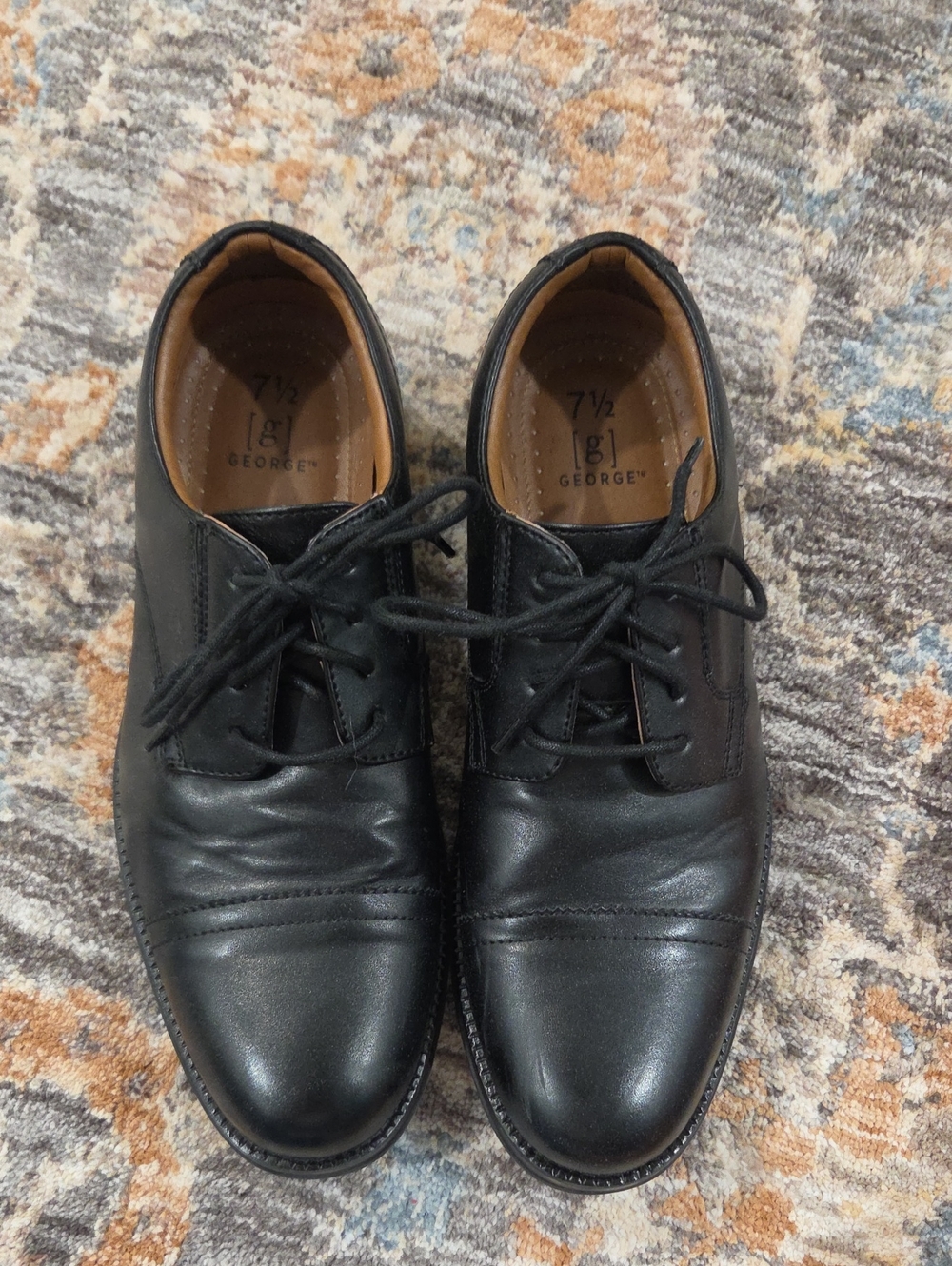 George Black Mens Dress Shoes